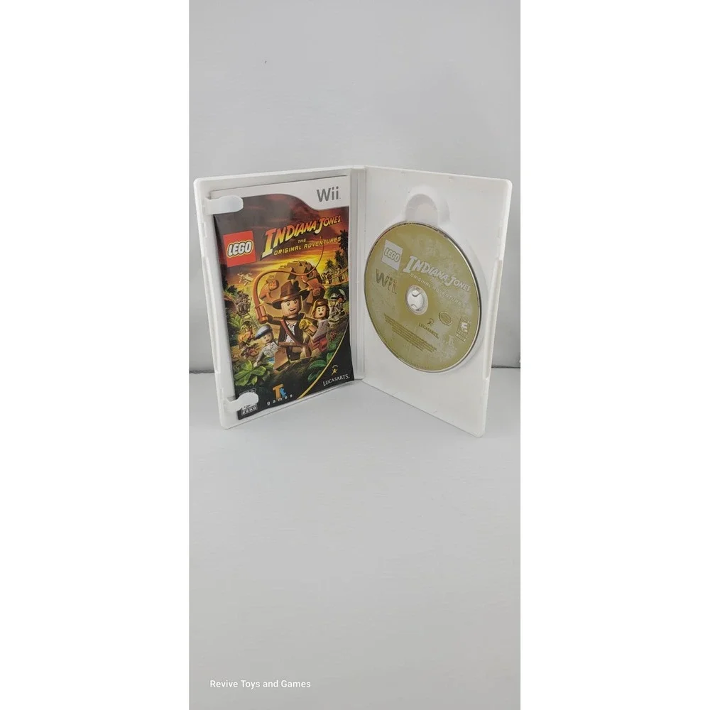 LEGO Indiana Jones The Original Adventures Nintendo Wii 2008 CIB Complete Tested - Picture 6 of 7